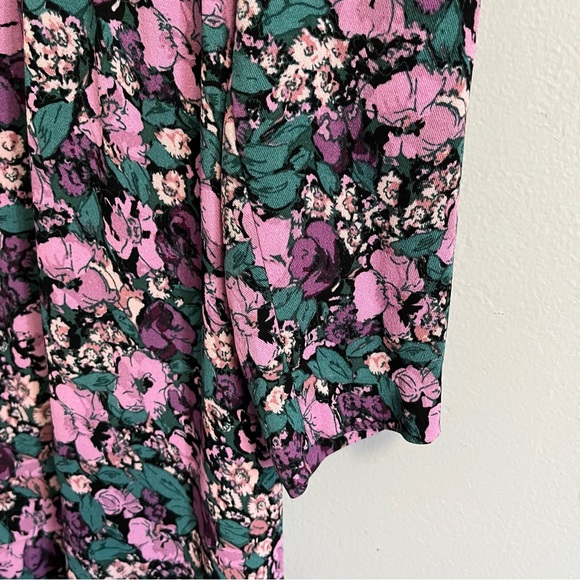 Brand new & Other Stories Lavender Turquoise Floral Mini Dress - Picture 9 of 15